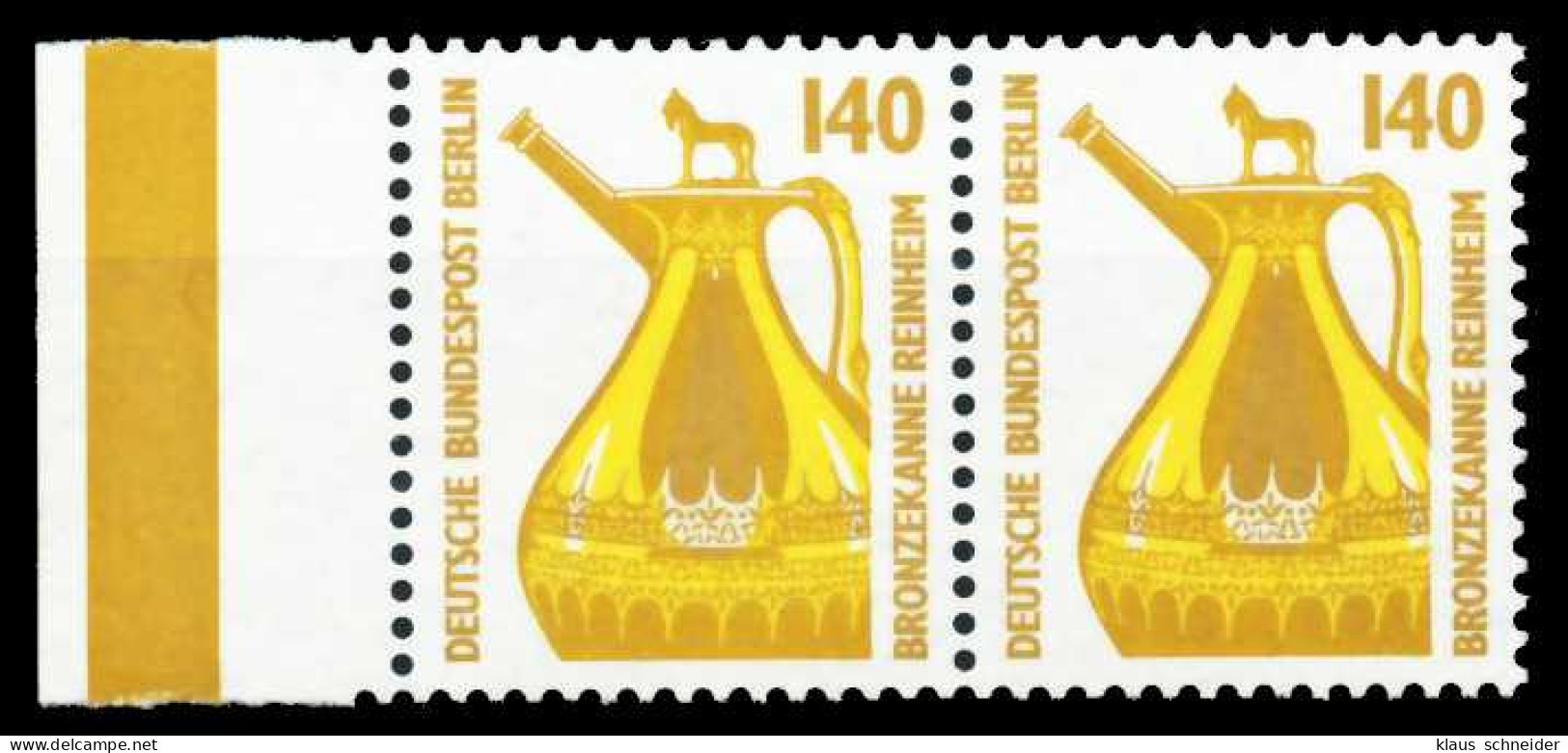BERLIN DS SEHENSW Nr 832 Postfrisch WAAGR PAAR SRA X6105D6 - Unused Stamps