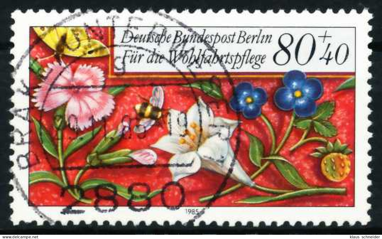 BERLIN 1985 Nr 746 Zentrisch Gestempelt X62E3A2 - Used Stamps