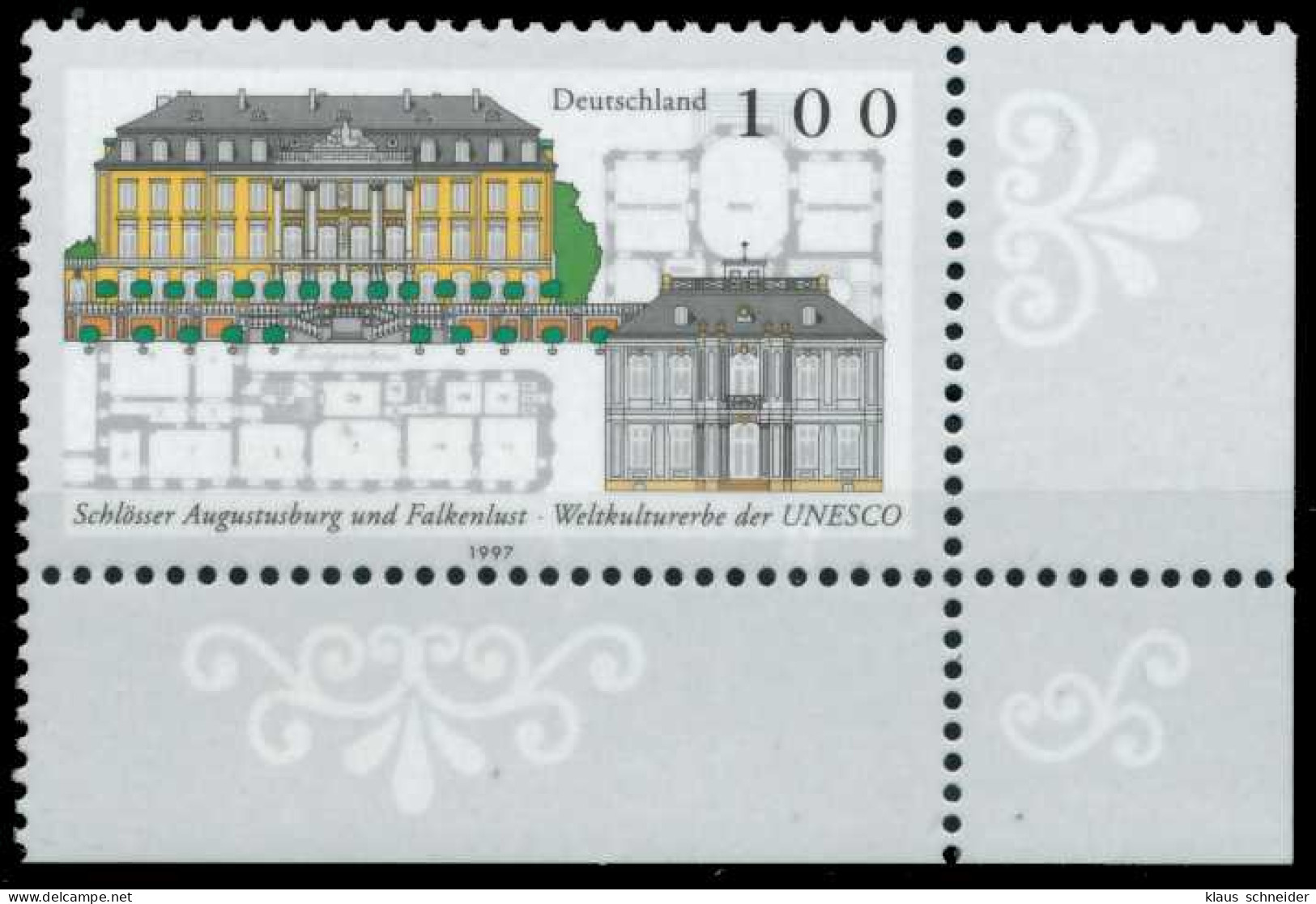 BRD 1997 Nr 1913 Postfrisch ECKE-URE X6AD426 - Unused Stamps