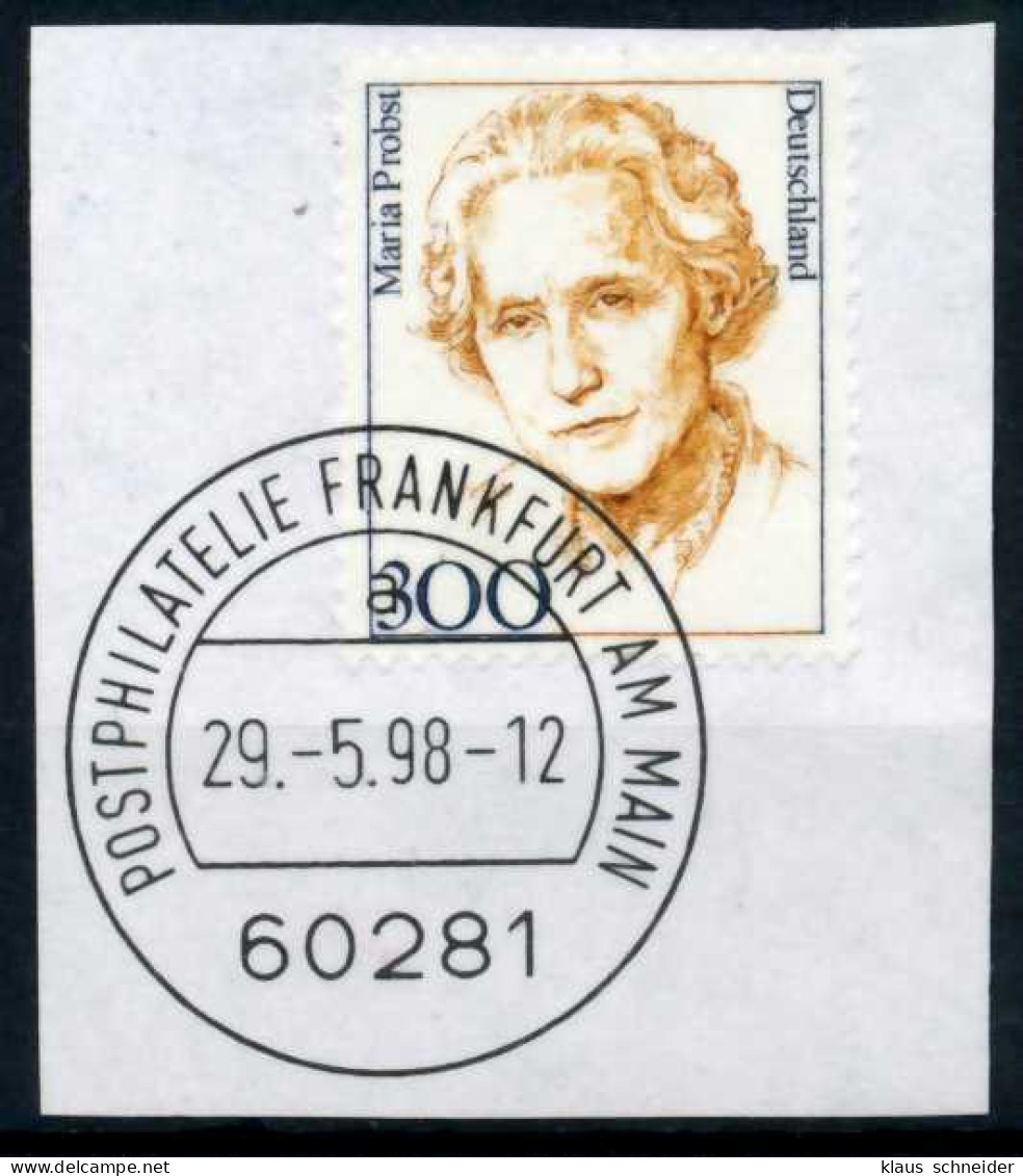 BRD DS FRAUEN Nr 1956 Gestempelt Briefstück Zentrisch X6B1442 - Used Stamps