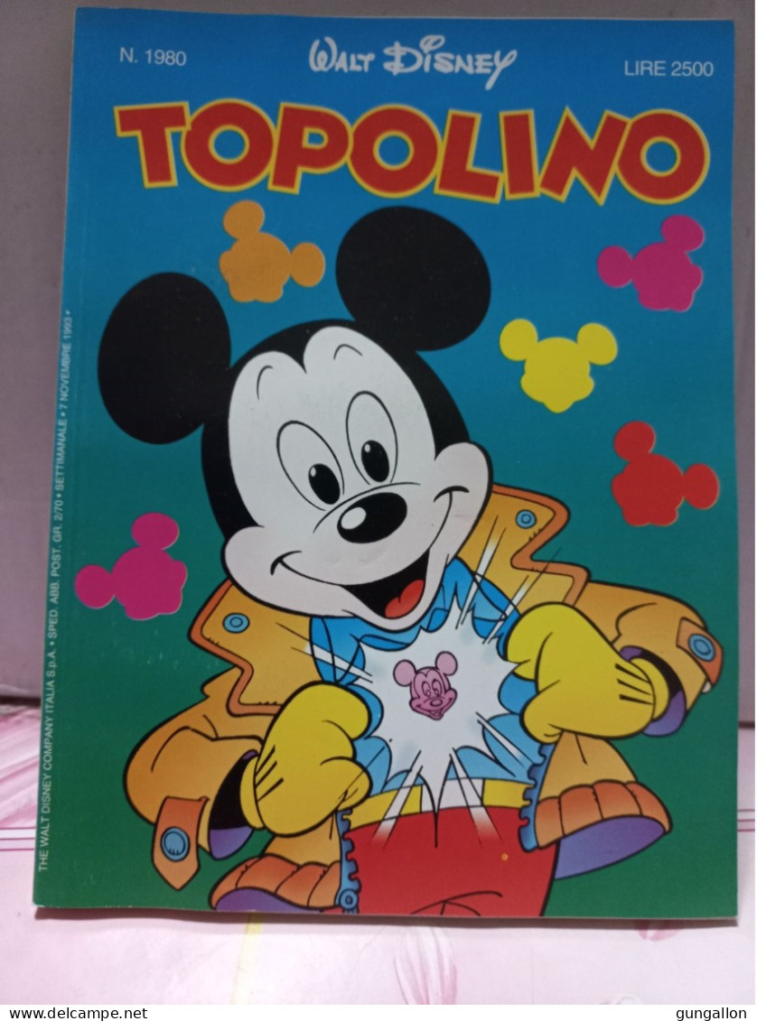 Topolino (Mondadori 1993) N. 1980 - Disney