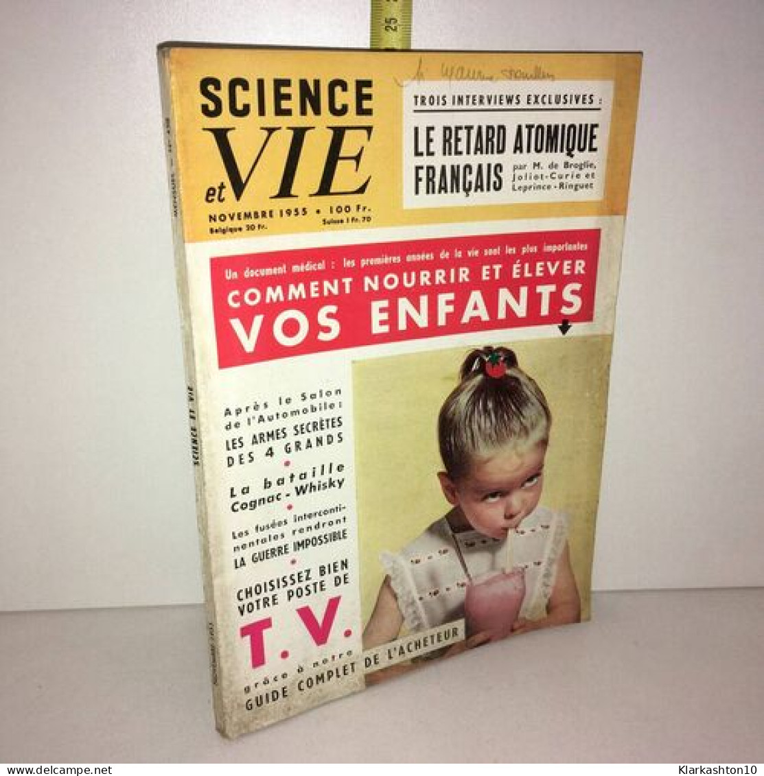 Revue SCIENCE ET VIE 458 De COMMENT NOURRIR VOS ENFANTS - Non Classés