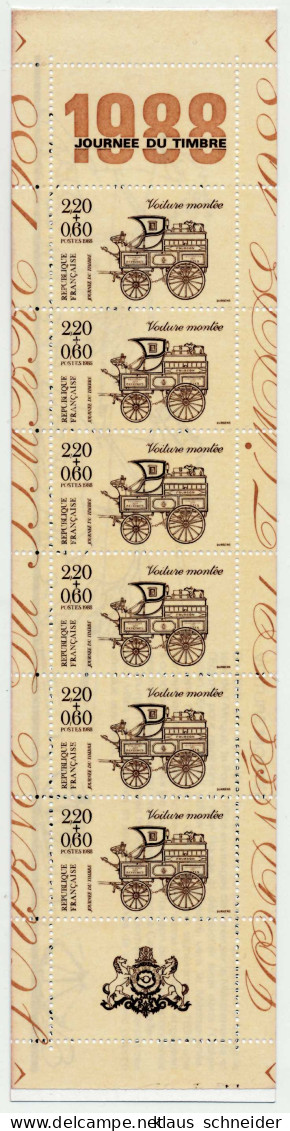 FRANKREICH MARKENHEFT Nr MH13 2662Cb Postfrisch MH S00336A - Dag Van De Postzegel