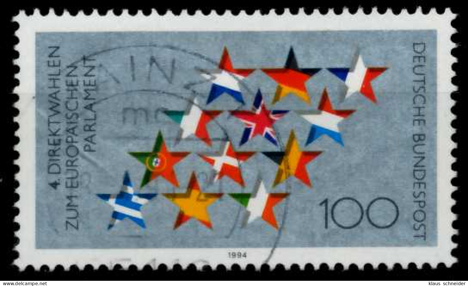 BRD BUND 1994 Nr 1724 Zentrisch Gestempelt X78EAA2 - Used Stamps