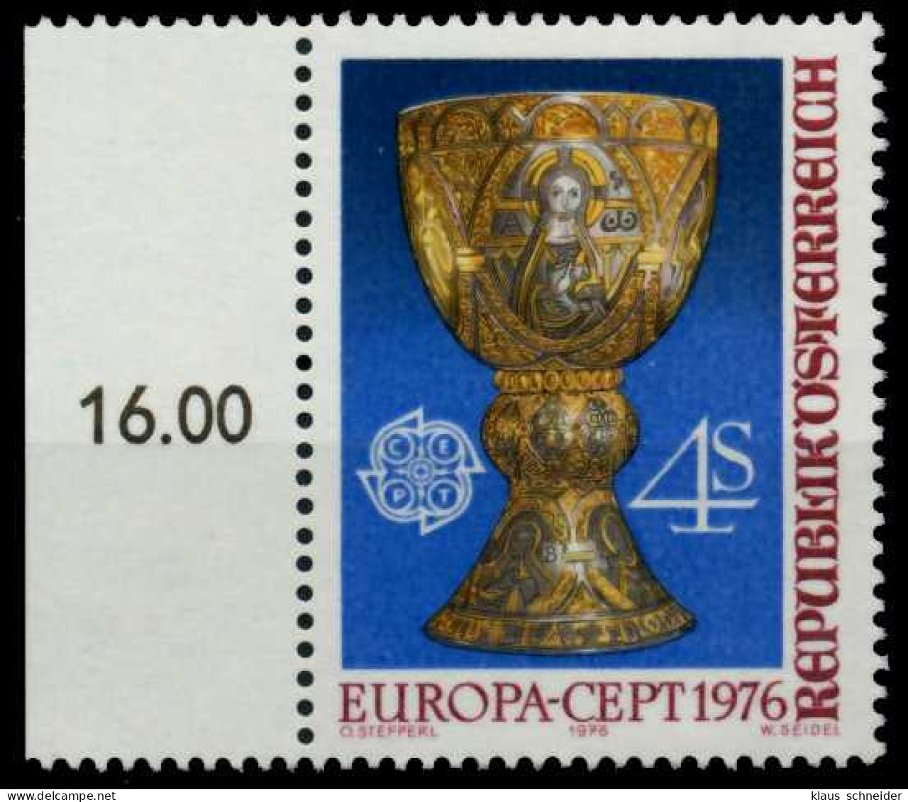 ÖSTERREICH 1976 Nr 1516 Postfrisch ORA X8055BA - Unused Stamps