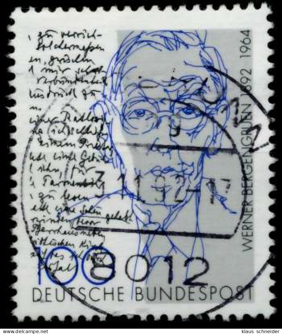 BRD 1992 Nr 1629 Zentrisch Gestempelt X82E902 - Used Stamps