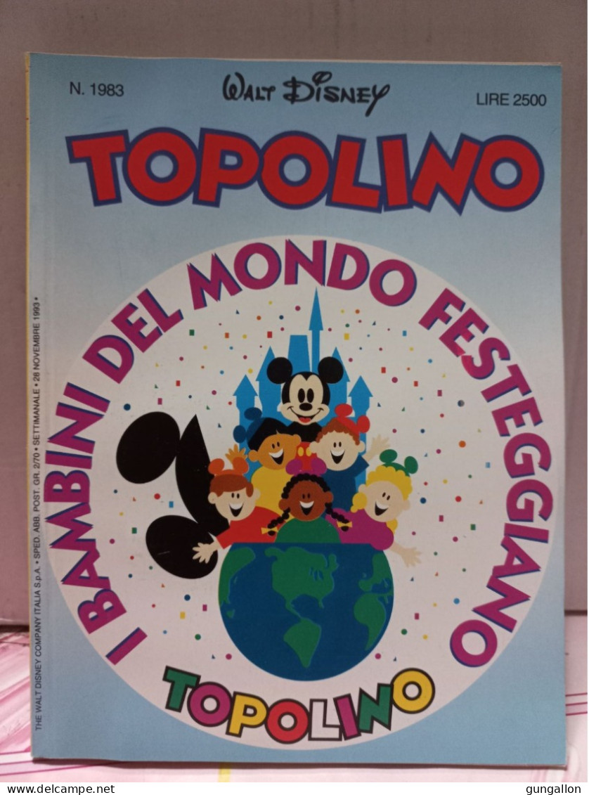 Topolino (Mondadori 1993) N. 1983 - Disney