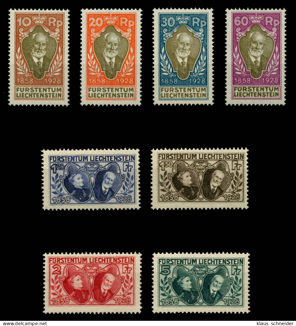 LIECHTENSTEIN 1928 Nr 82-89 Postfrisch X6A8A82 - Unused Stamps