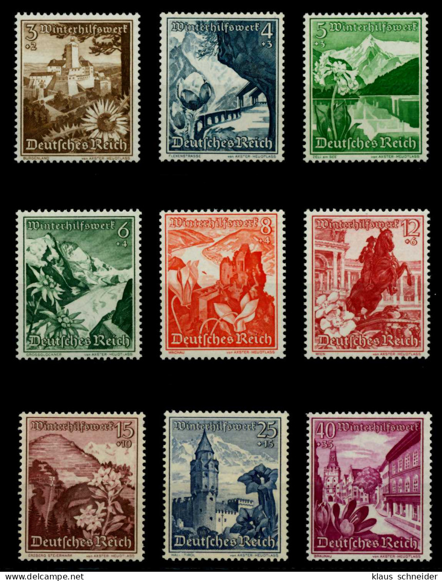 3. REICH 1938 Nr 675-683 Postfrisch X6DA71A - Neufs