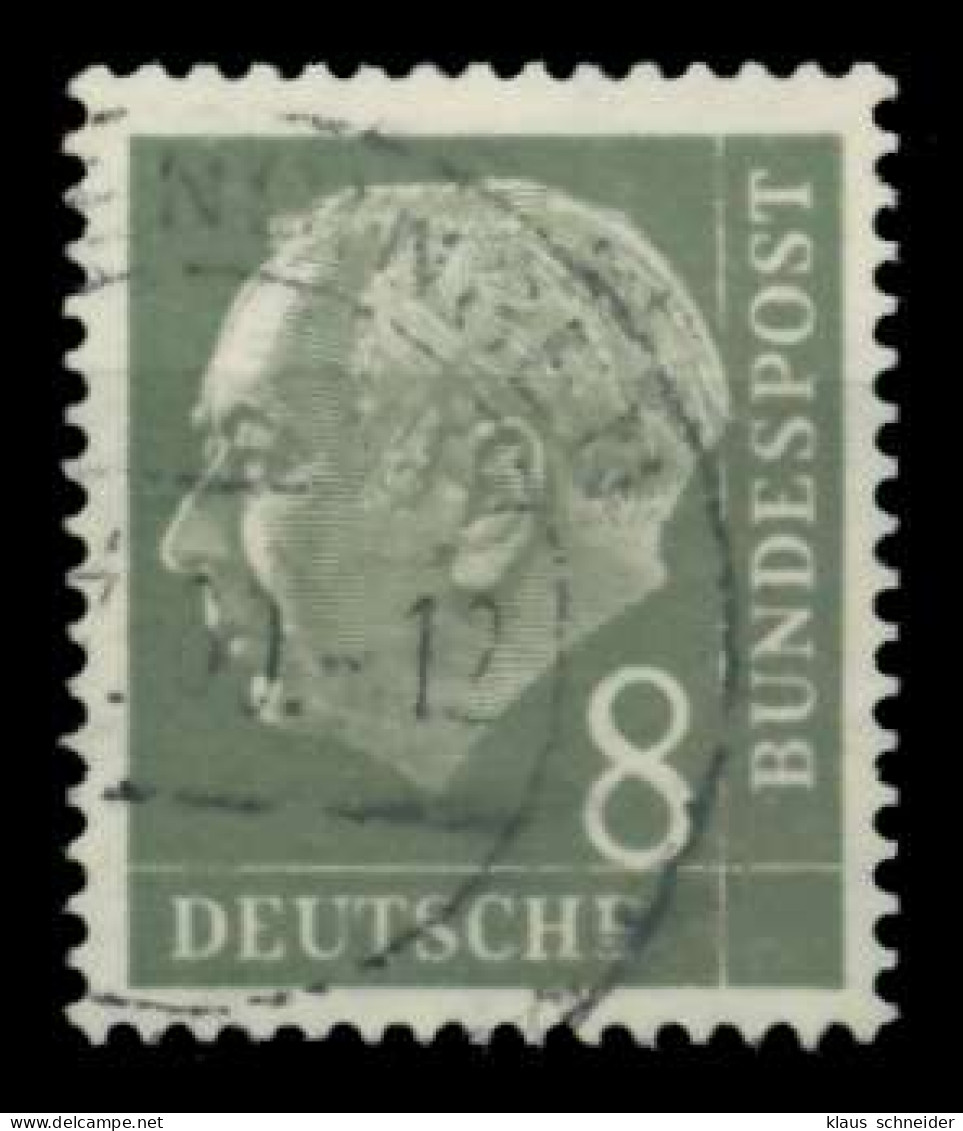 BRD DS HEUSS 1 Nr 182YI Gestempelt Gepr. X6ED8D6 - Used Stamps
