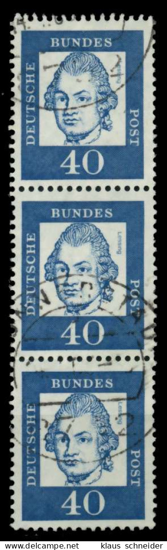 BRD DS BED. DEUTSCHE Nr 355yR Gestempelt 3ER STR X6F96A2 - Used Stamps