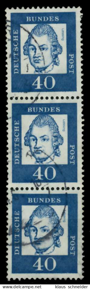 BRD DS BED. DEUTSCHE Nr 355yR Gestempelt 3ER STR X6F96CA - Used Stamps