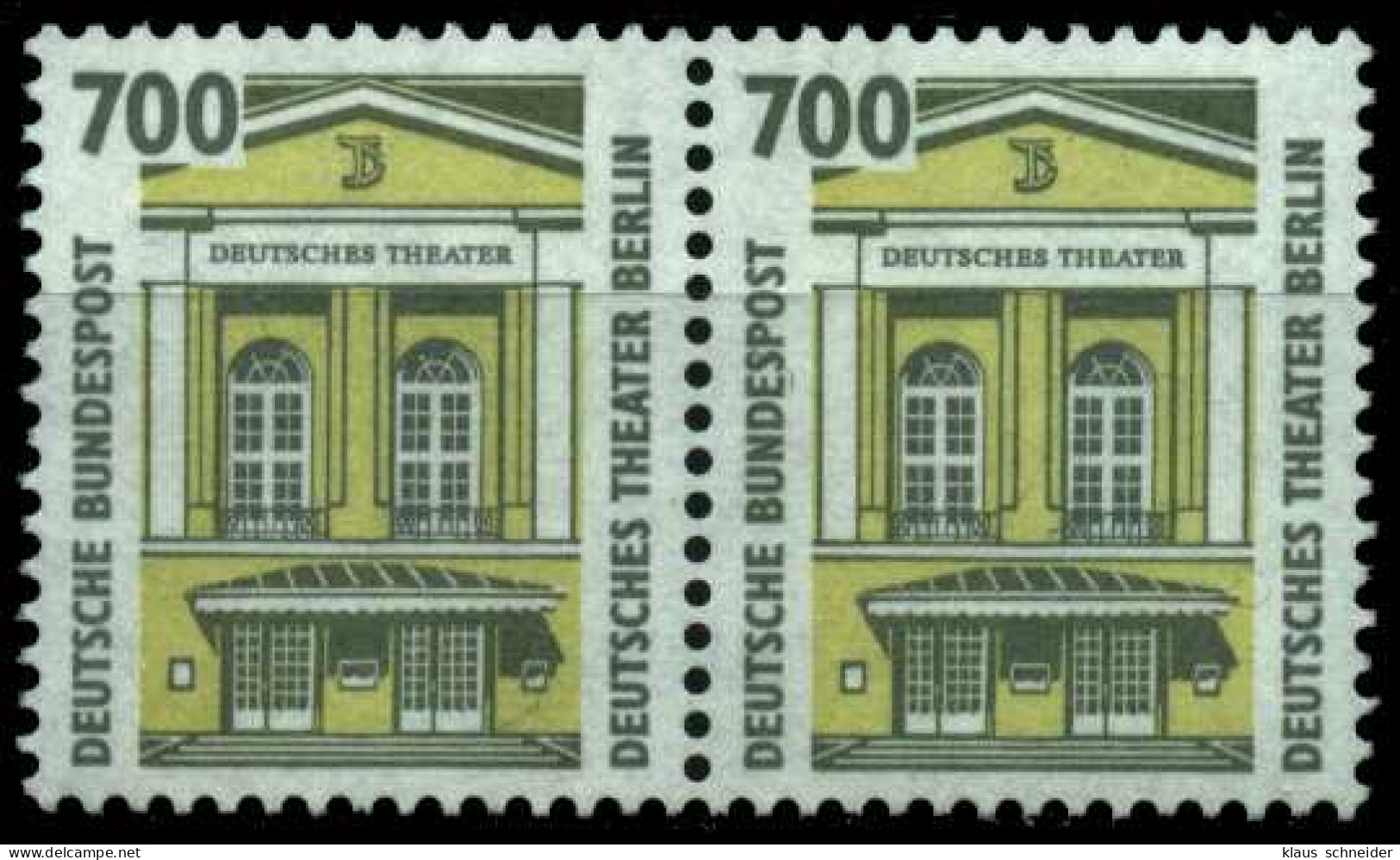 BRD DS SEHENSW Nr 1691 Postfrisch WAAGR PAAR S2D7DE6 - Unused Stamps