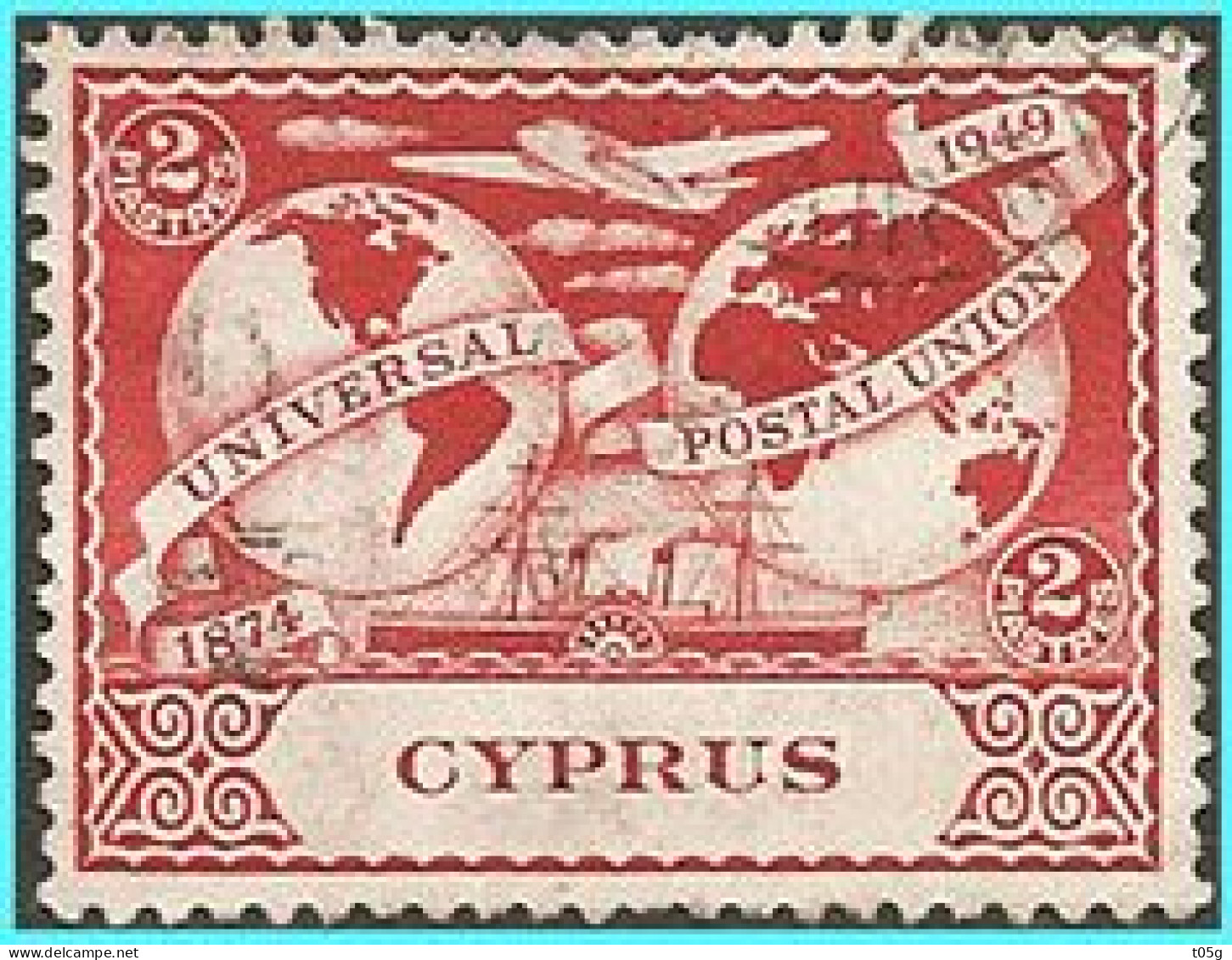 CYPRUS- GREECE- GRECE- HELLAS 1949: from set  Used - Oblitérés