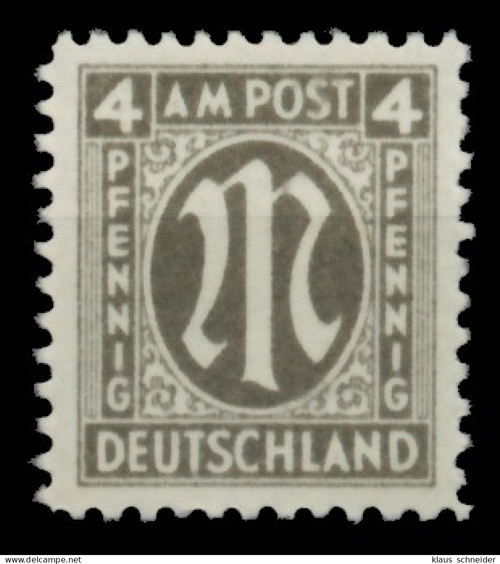 BIZONE AM-POST Nr 18Az Postfrisch X764C8A - Ungebraucht