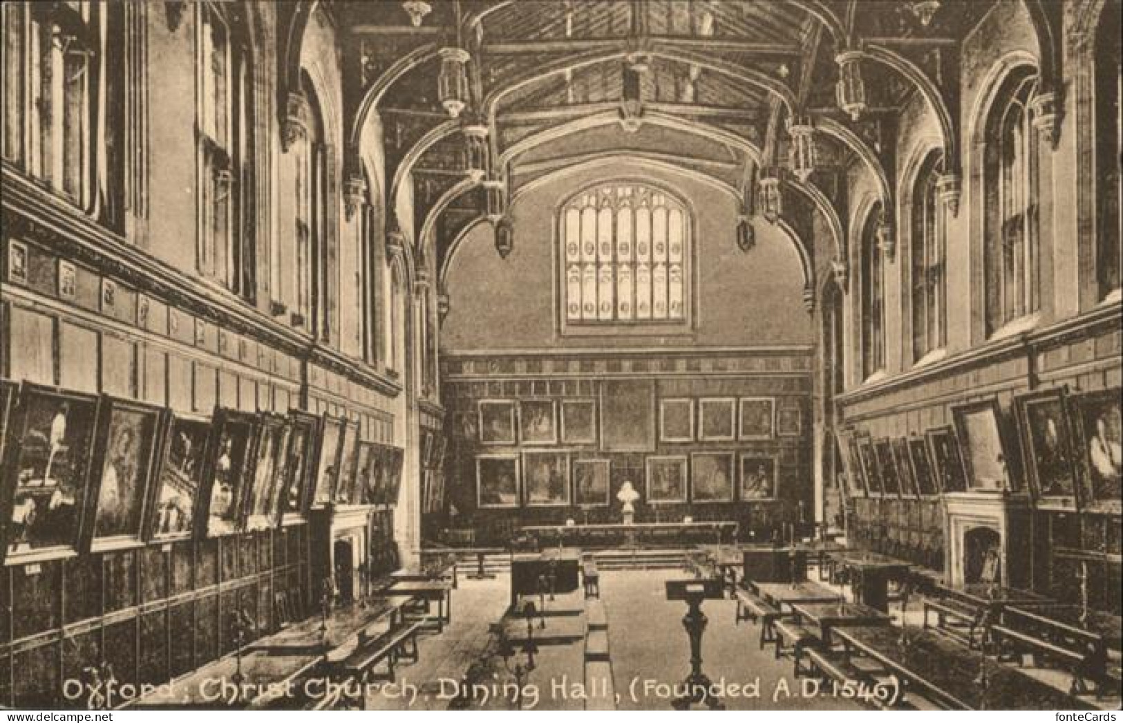 10990173 Oxford Oxfordshire Christ Church Dining Hall  - Andere & Zonder Classificatie