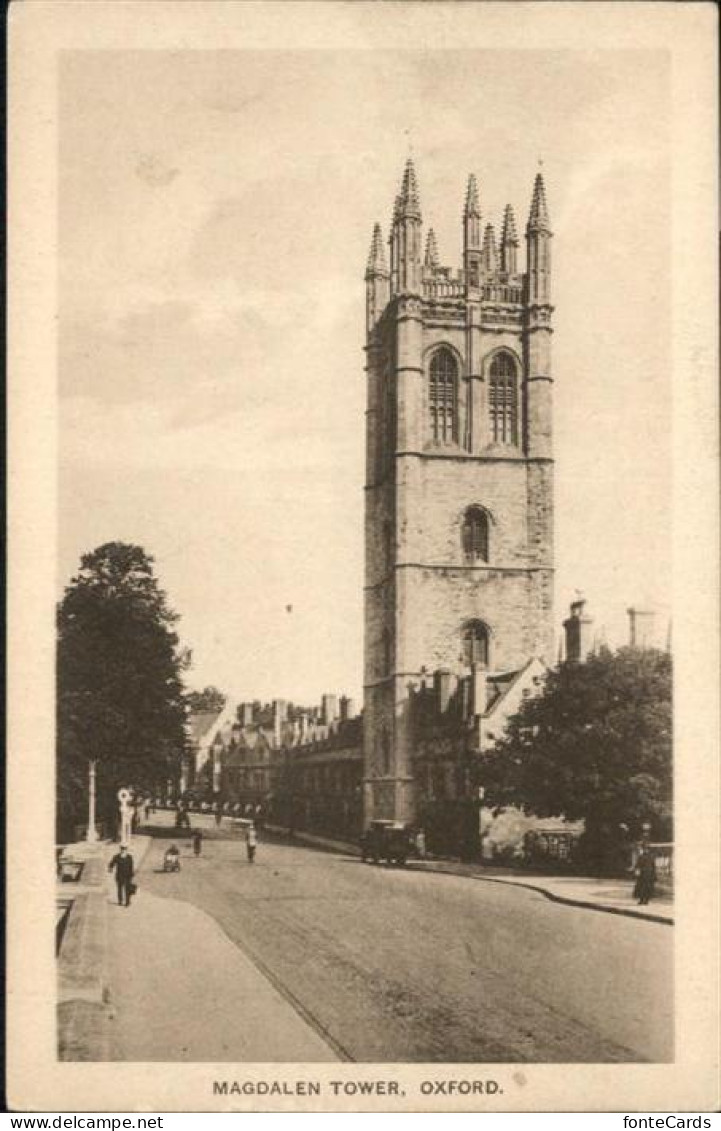 10990156 Oxford Oxfordshire Magdalen Tower  - Autres & Non Classés