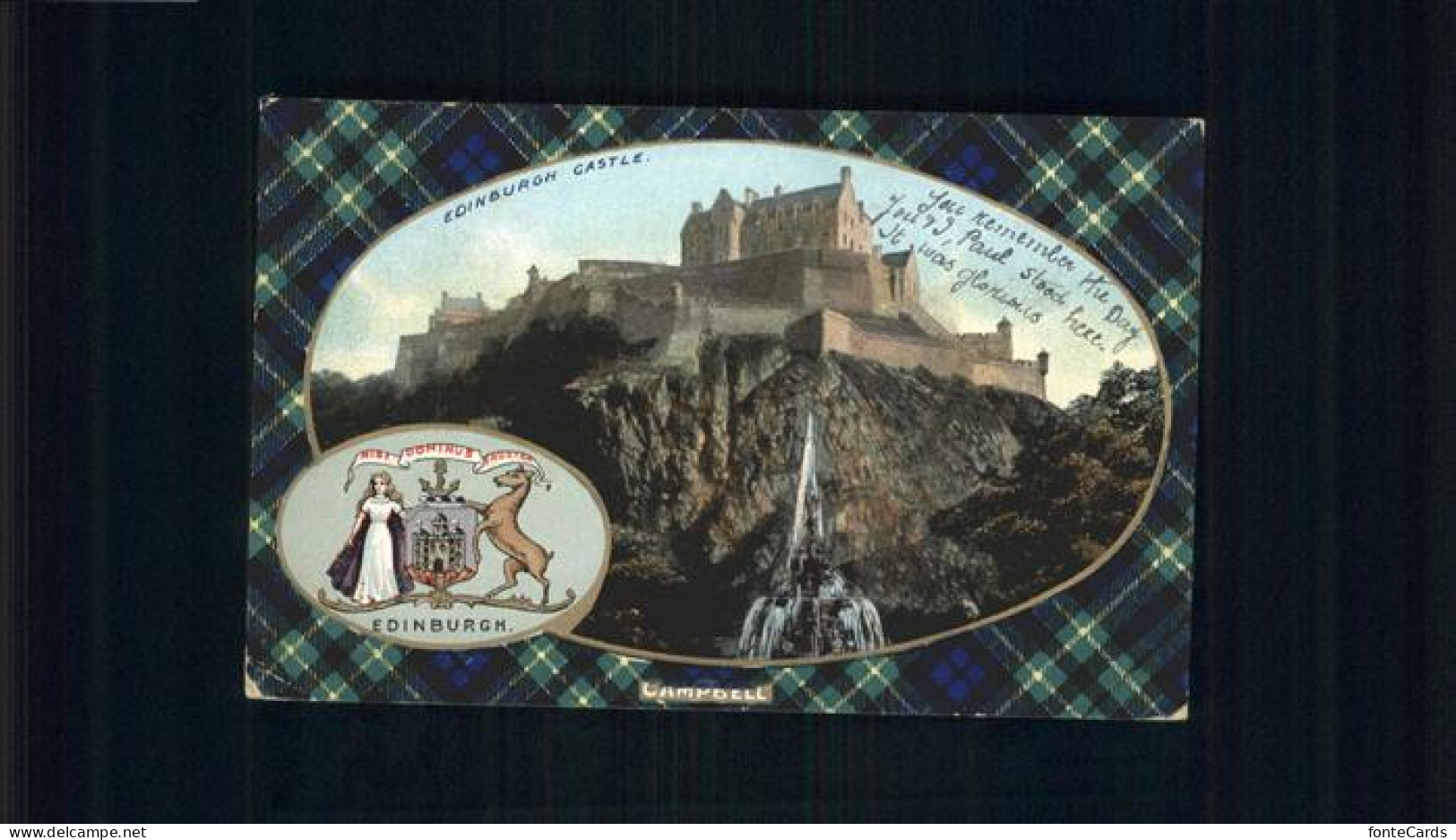 10990147 Edinburgh Castle  Edinburgh - Autres & Non Classés
