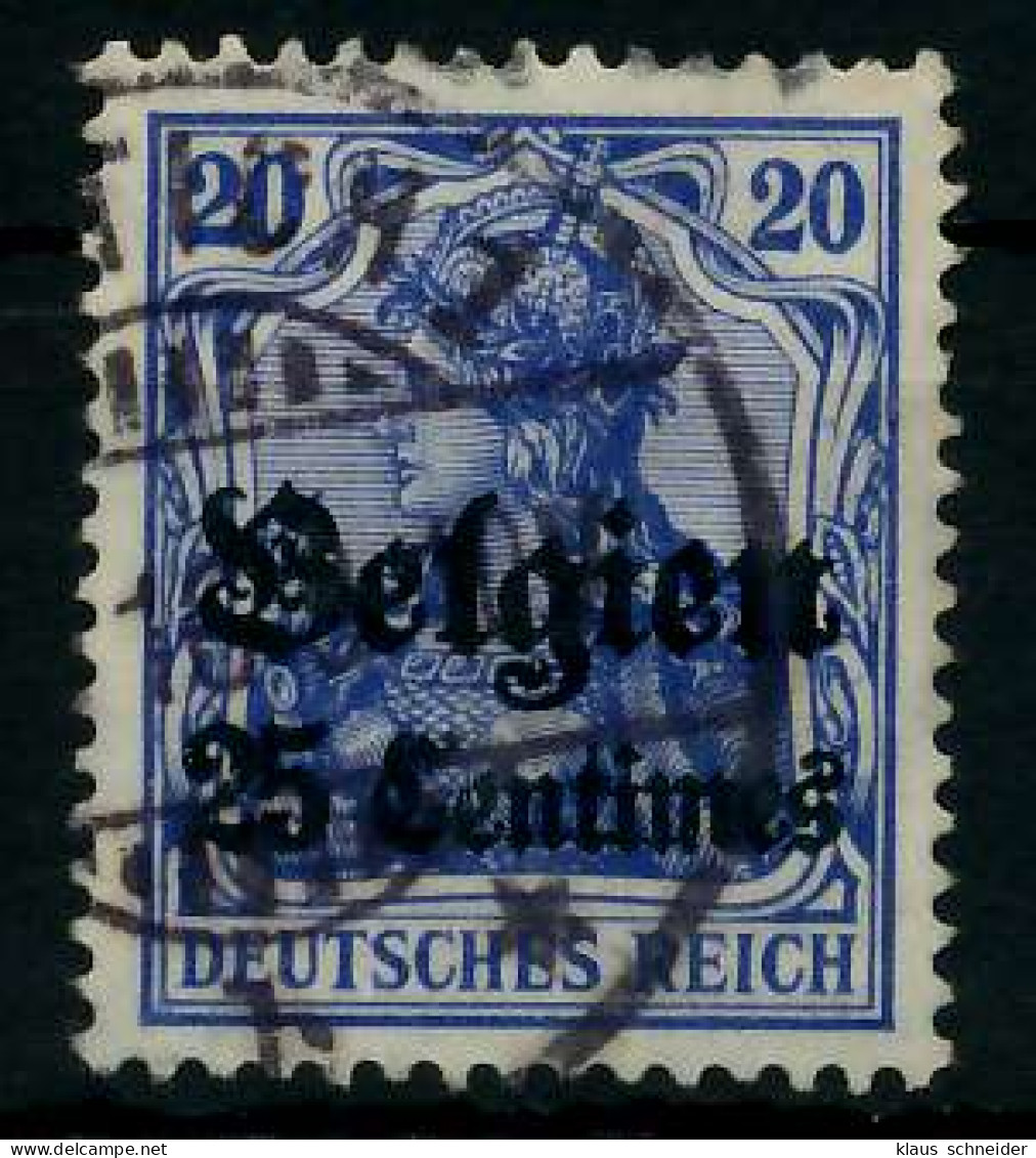 BES 1WK LP BELGIEN Nr 4I Gestempelt X77B282 - Besetzungen 1914-18