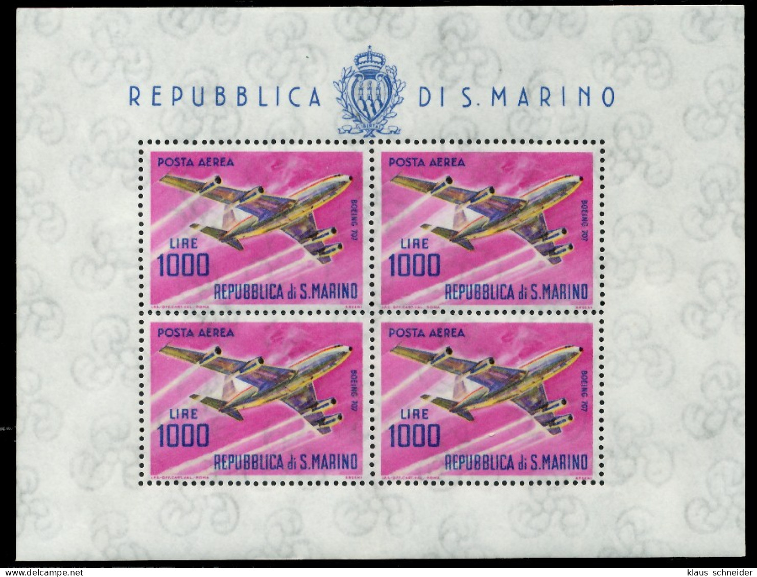 SAN MARINO 1964 Nr 801 Postfrisch KLEINBG X7C6C42 - Unused Stamps