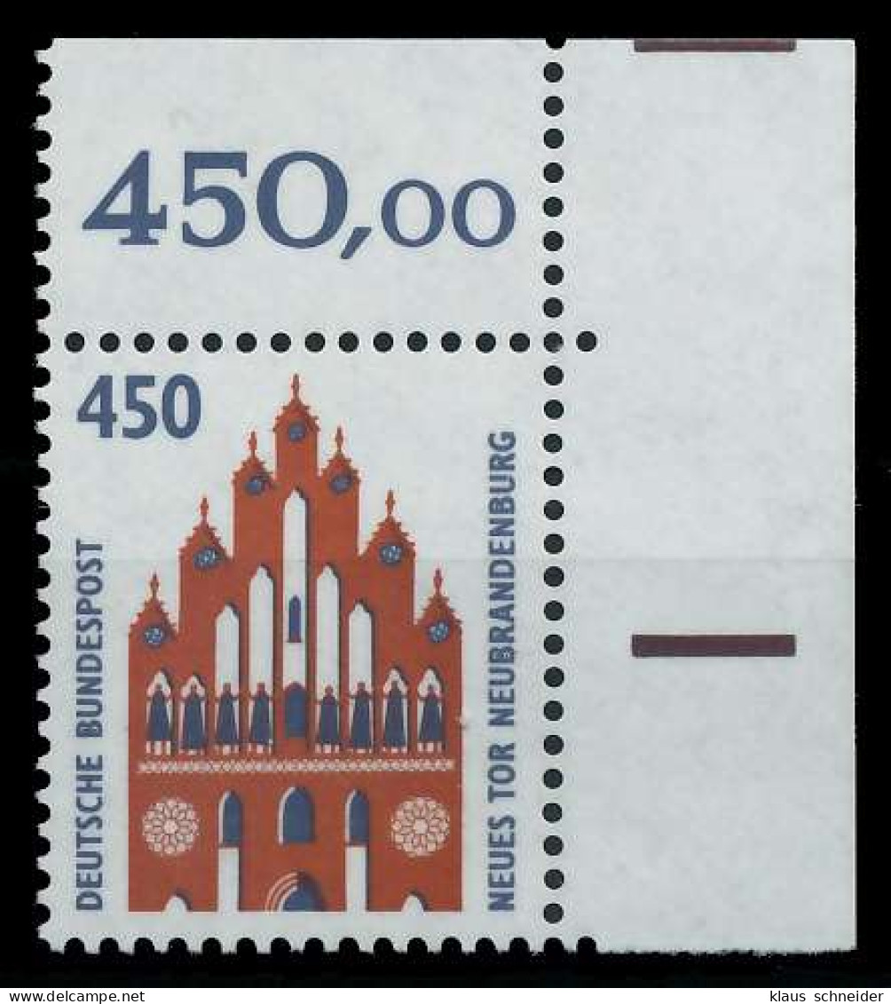 BRD DS SEHENSW Nr 1623 Postfrisch ECKE-ORE X7CF372 - Unused Stamps