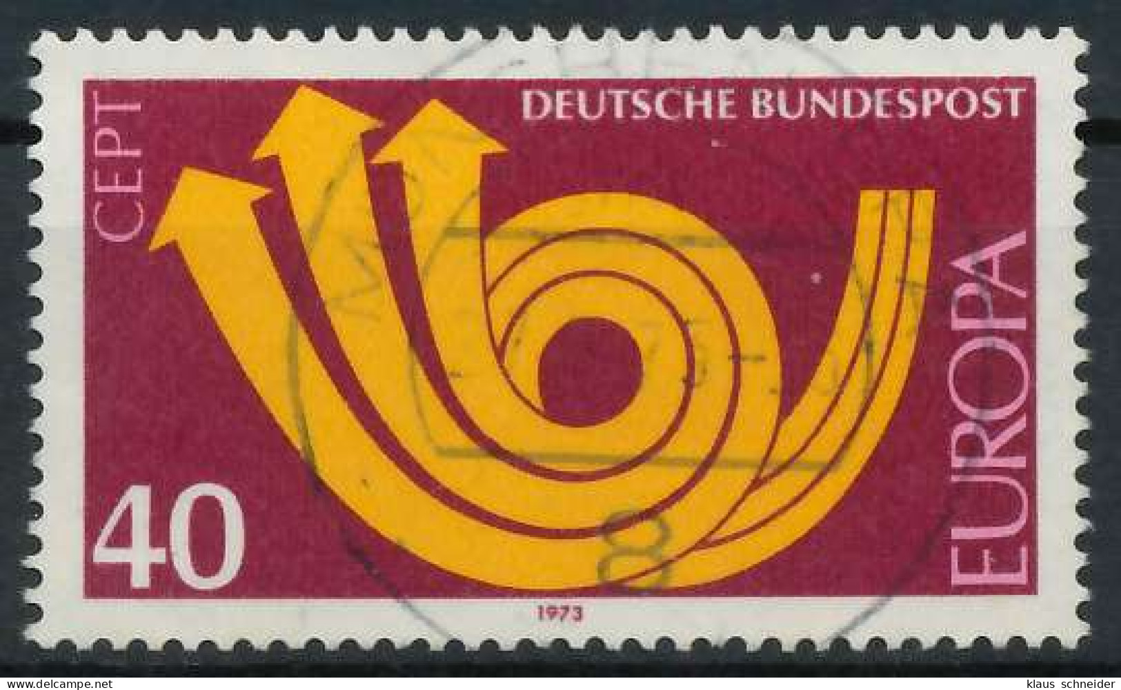 BRD BUND 1973 Nr 769 Zentrisch Gestempelt X84FD36 - Oblitérés