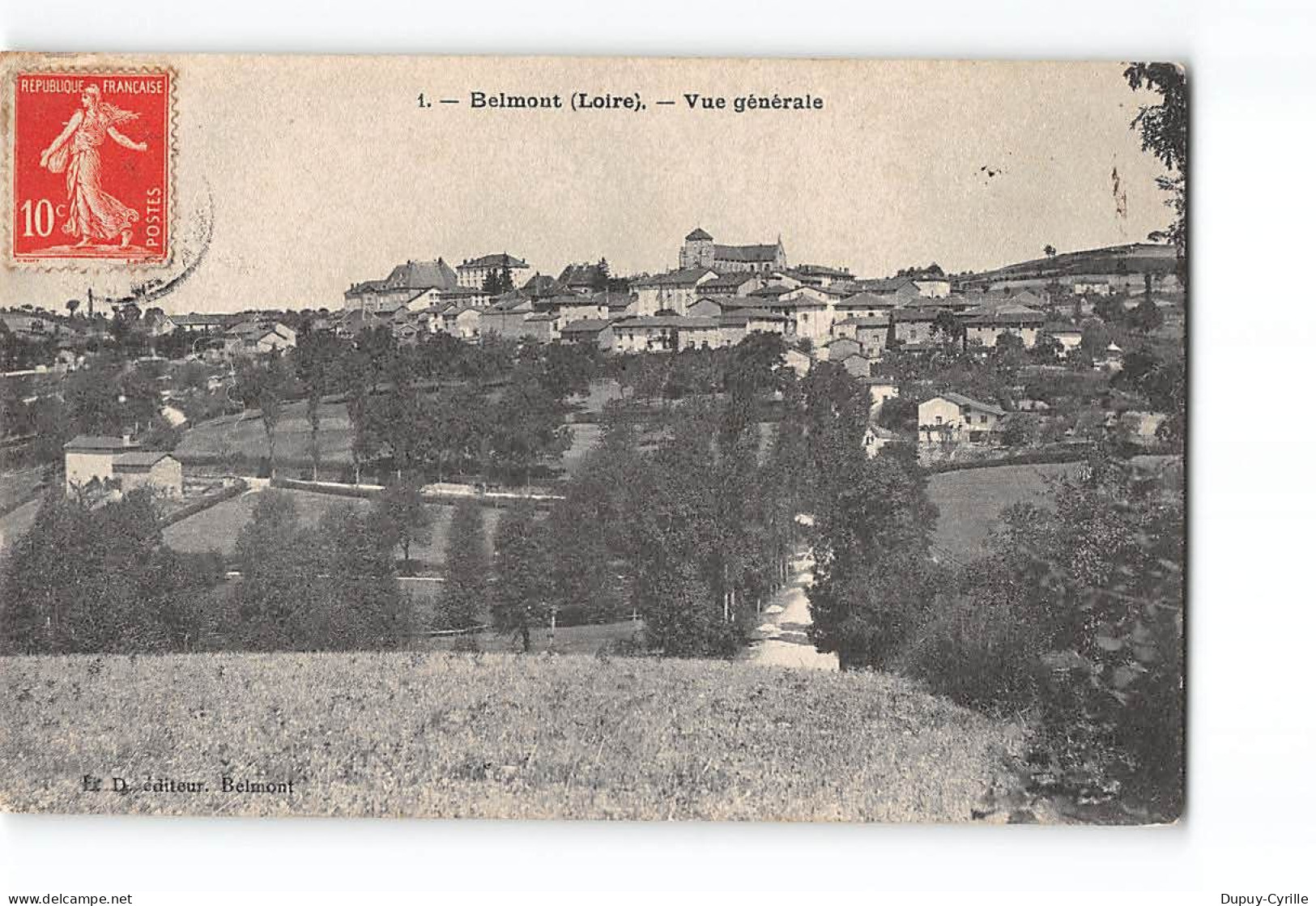 BELMONT - Vue Générale - état - Belmont De La Loire