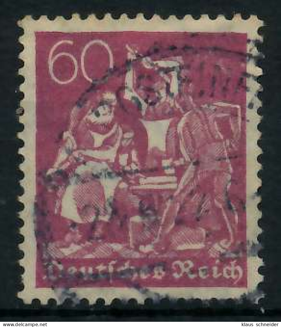 DEUTSCHES REICH 1921 INFLATION Nr 184 Gestempelt Gepr. X898FEA - Used Stamps