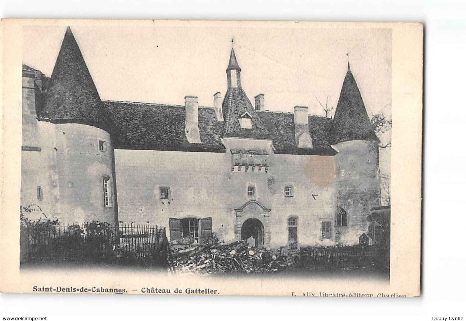 SAINT DENIS DE CABANNES - Château De Gattelier - Très Bon état - Autres & Non Classés