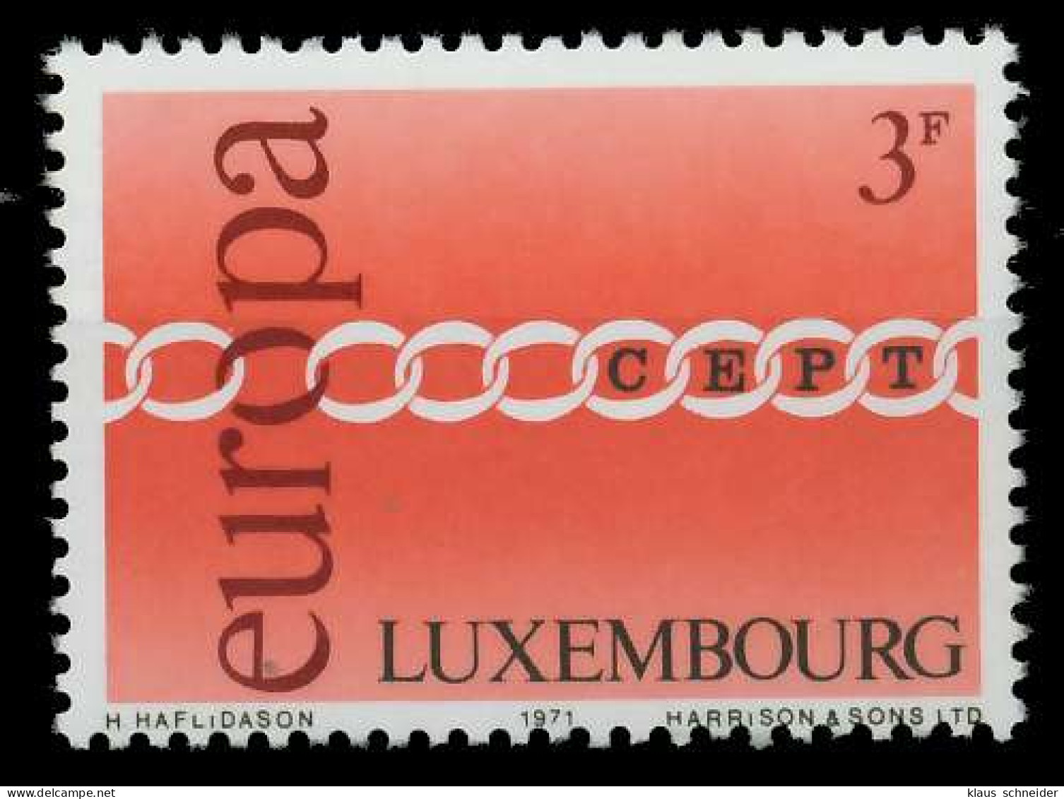 LUXEMBURG 1971 Nr 824 Postfrisch SAAA8C2 - Ongebruikt