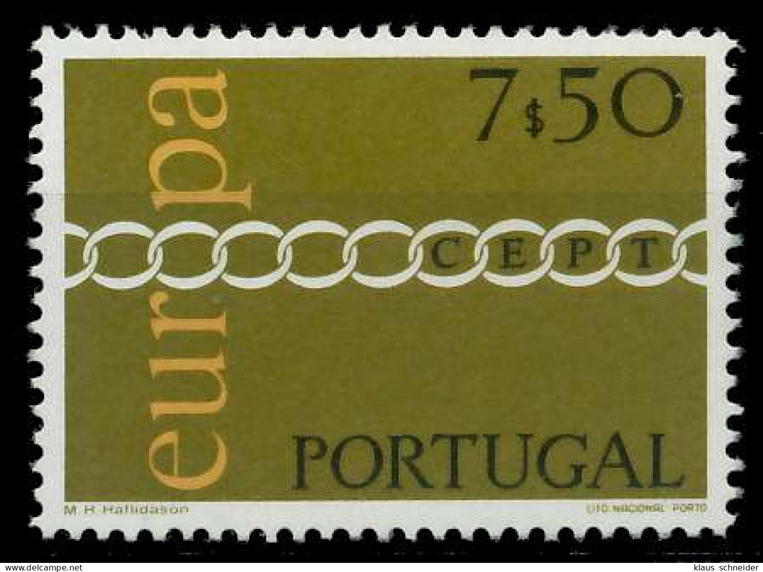 PORTUGAL 1971 Nr 1129 Postfrisch X02C88E - Neufs