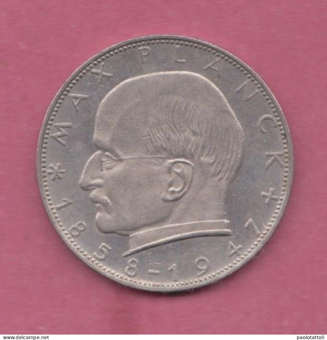 Germany,1966- Mint J - 2 Deutsche Mark- Copper-nickel . Obverse Eagle, The Emblem Of Germany. - 5 Mark
