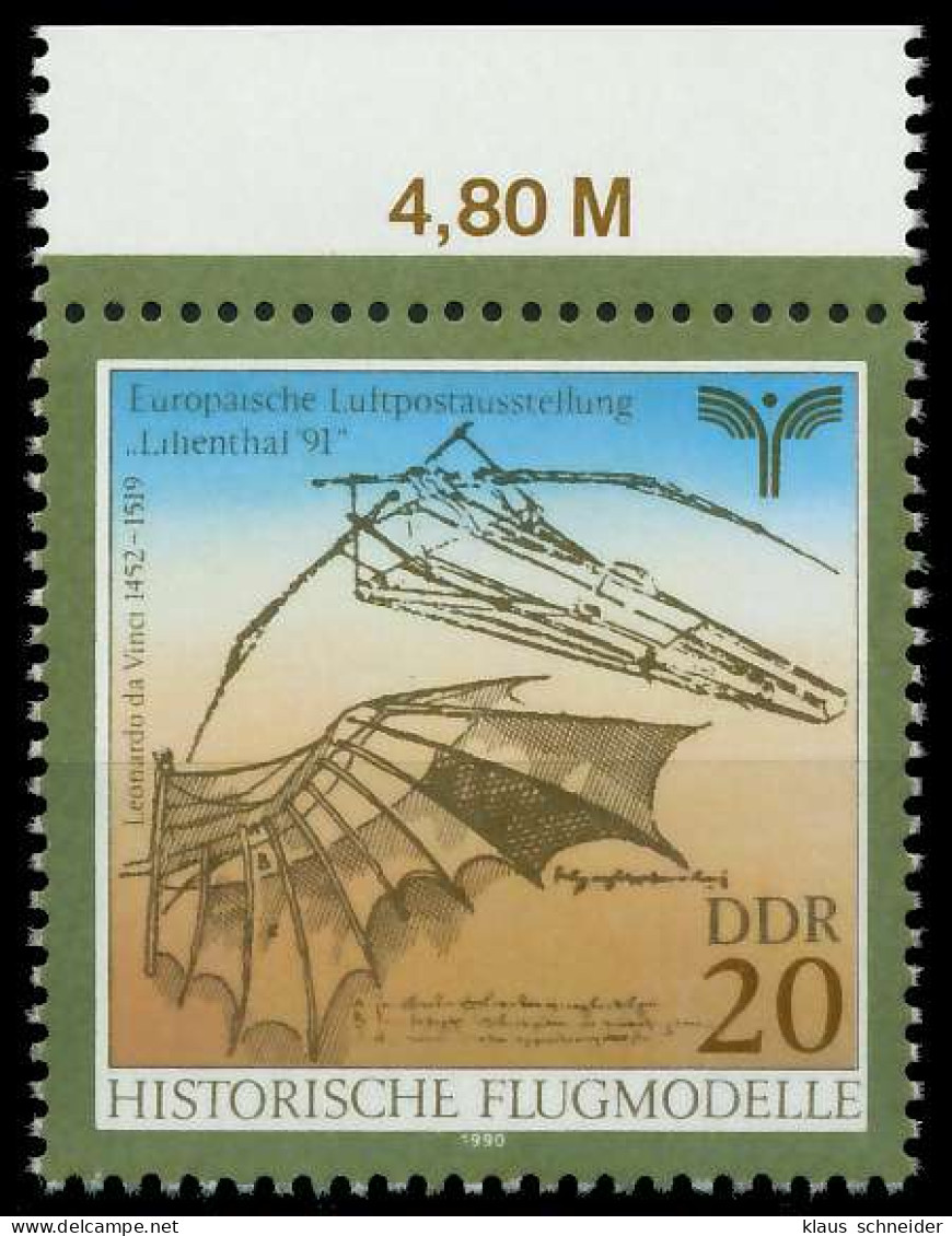 DDR 1990 Nr 3311 Postfrisch ORA X034E96 - Ungebraucht