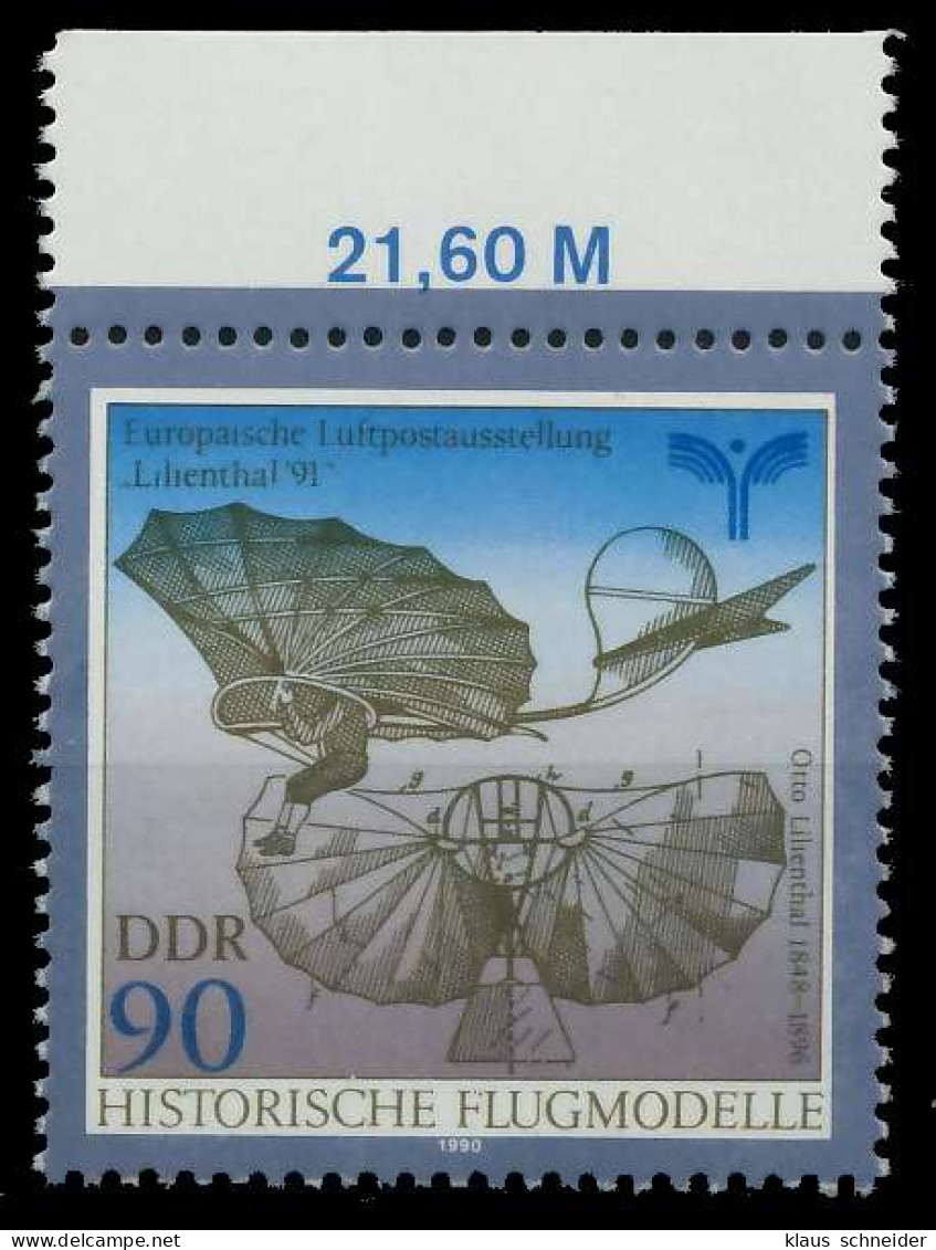 DDR 1990 Nr 3314 Postfrisch ORA X034F7A - Nuevos