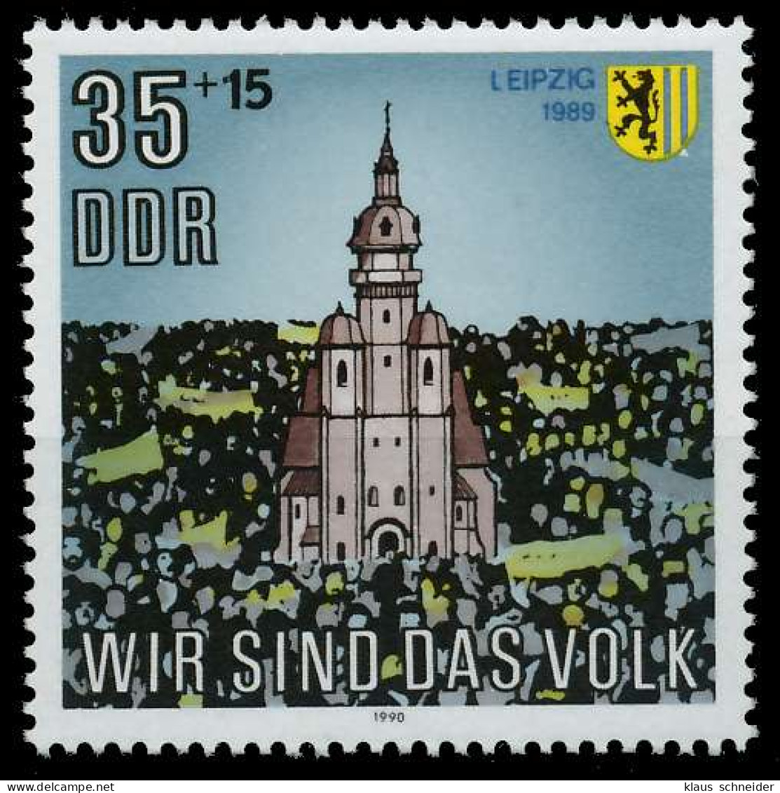 DDR 1990 Nr 3315 Postfrisch SAB607A - Ungebraucht