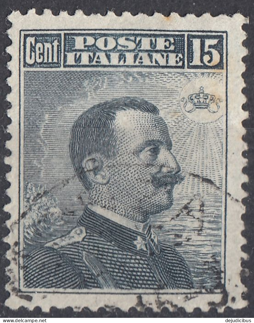 ITALIA - 1911 - Yvert 92 Usato. - Afgestempeld
