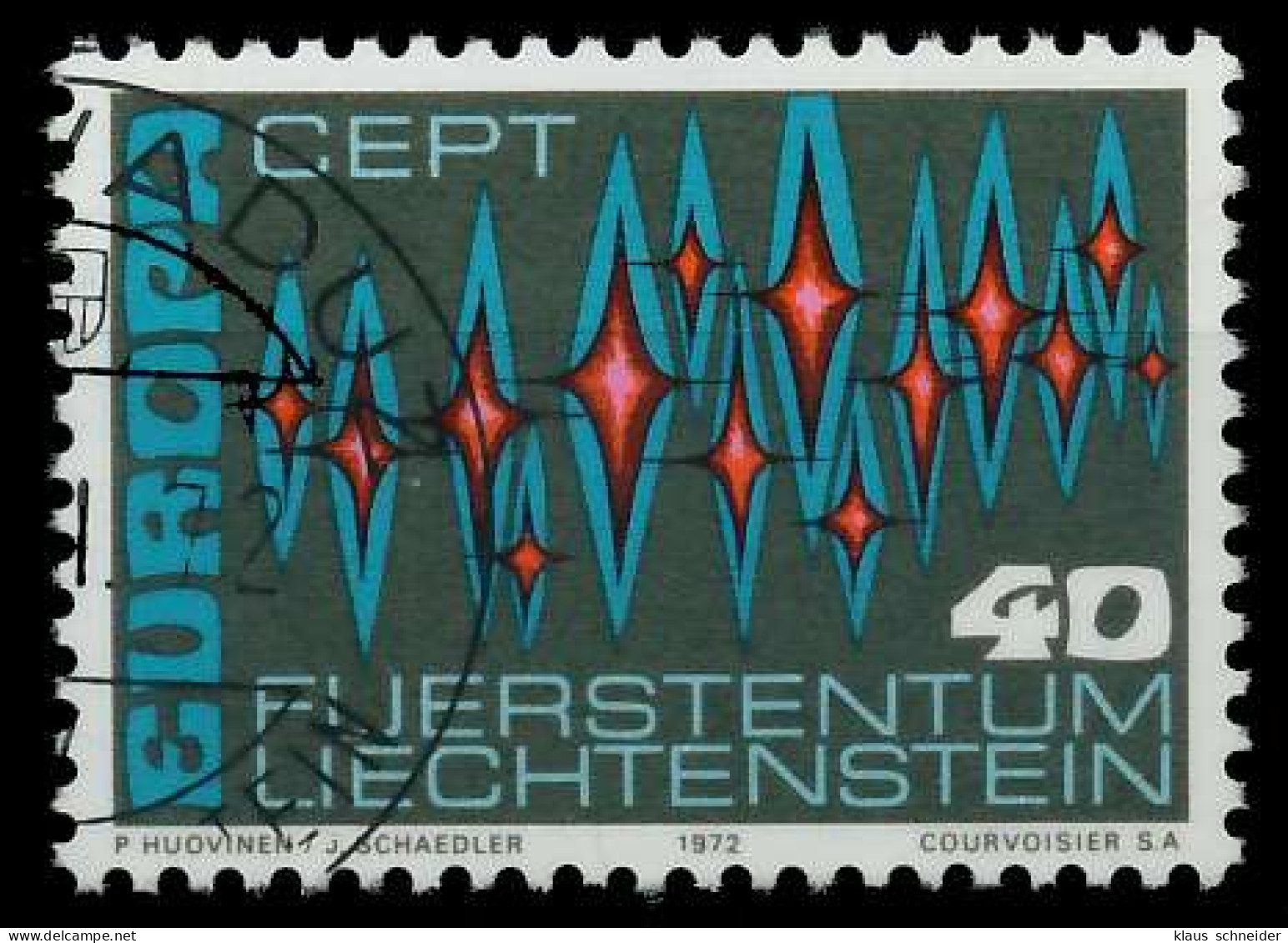 LIECHTENSTEIN 1972 Nr 564 Gestempelt X04030A - Used Stamps
