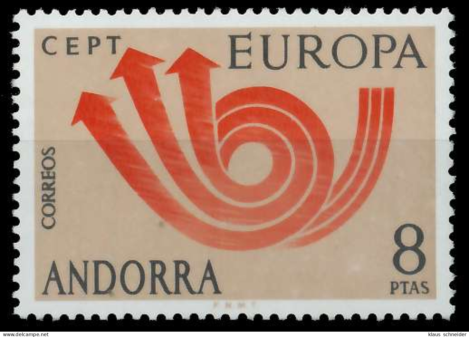 ANDORRA SPANISCHE POST 1970-1979 Nr 85 Postfrisch X0404A2 - Ungebraucht