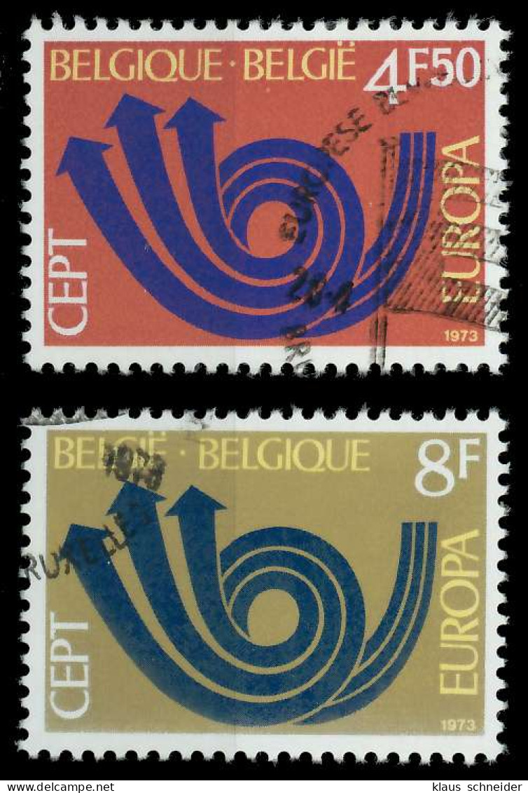 BELGIEN 1973 Nr 1722-1723 Gestempelt X0404AE - Used Stamps