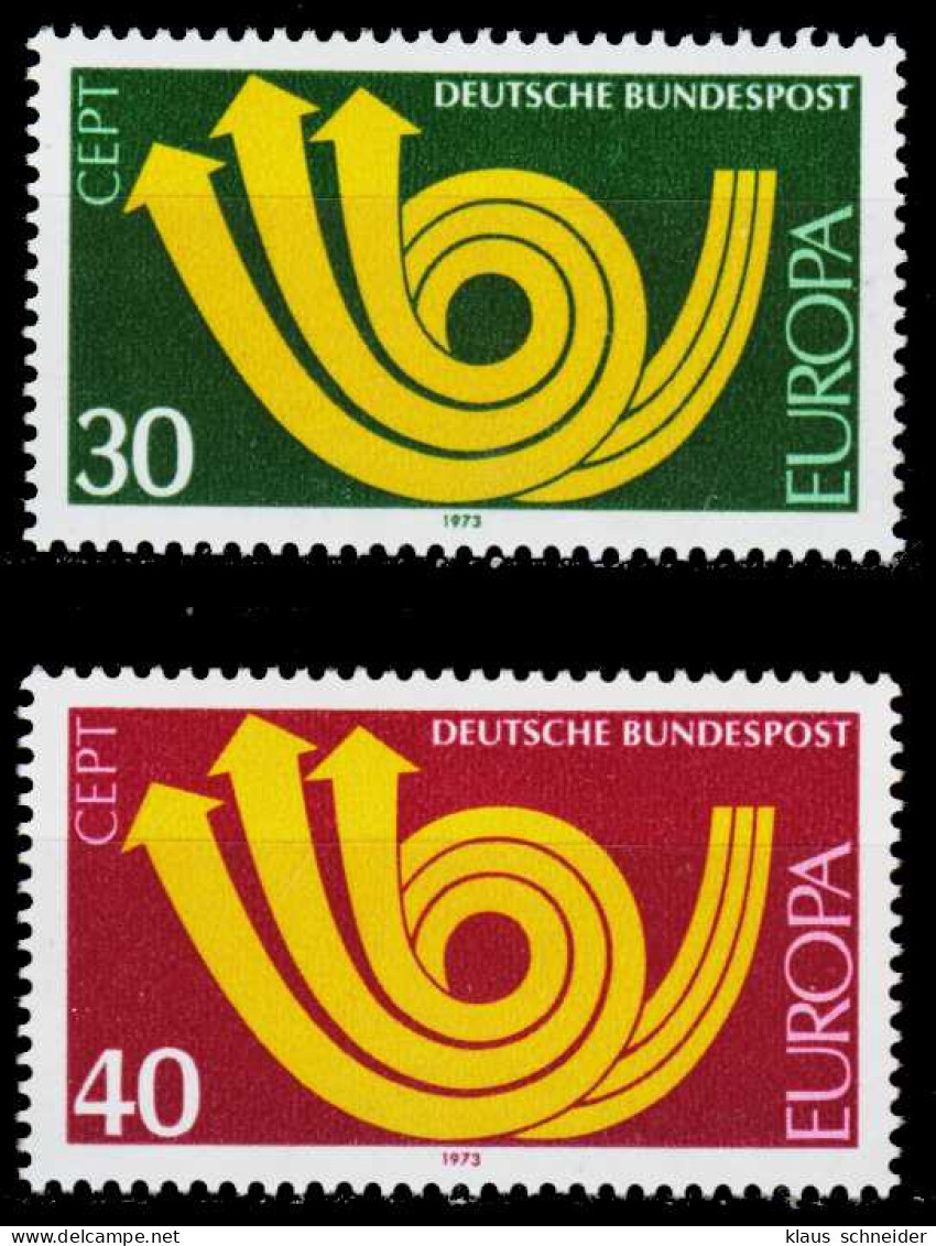 BRD BUND 1973 Nr 768-769 Postfrisch SAC2D36 - Unused Stamps