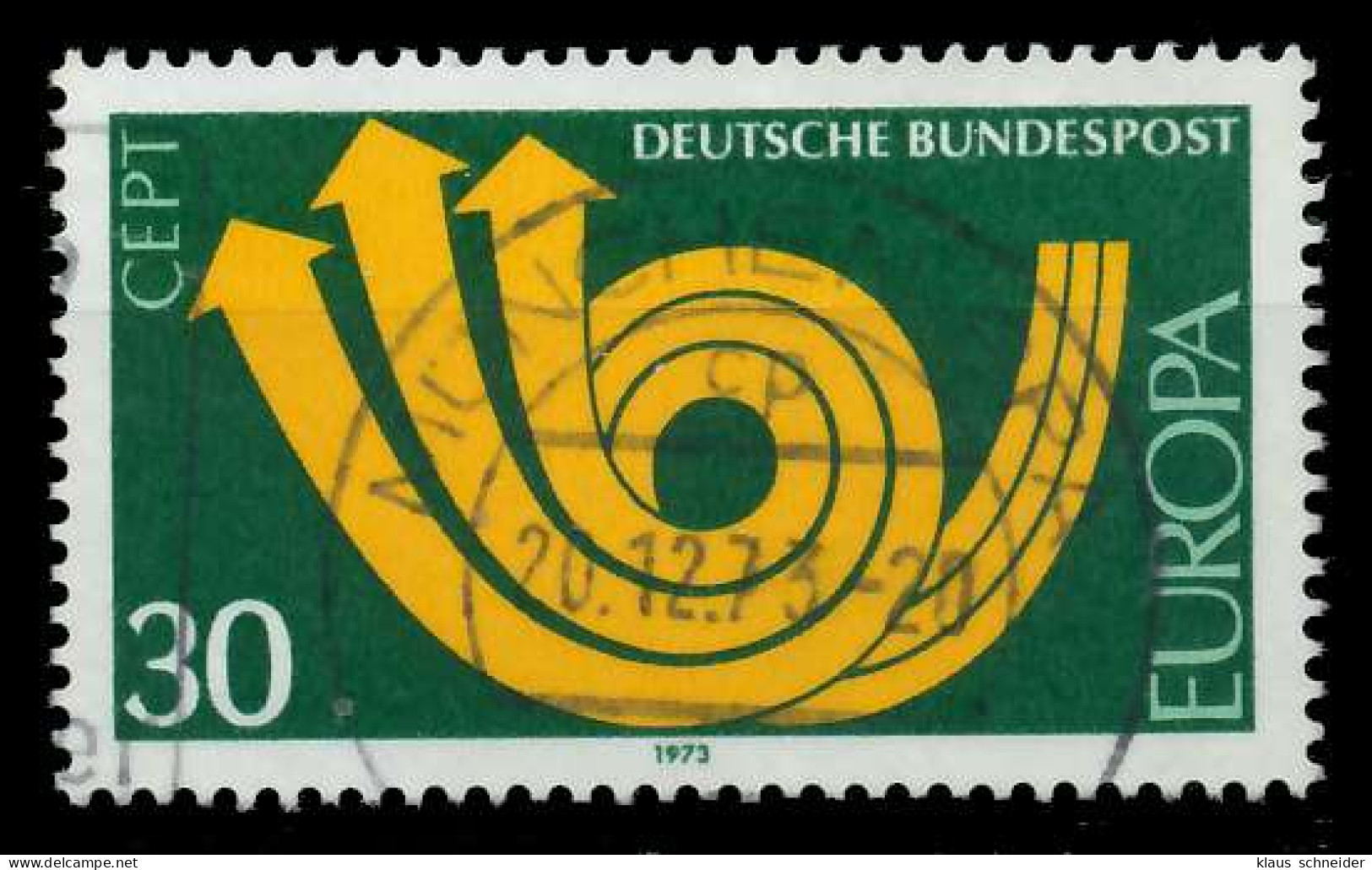 BRD BUND 1973 Nr 768 Zentrisch Gestempelt X0404DE - Oblitérés
