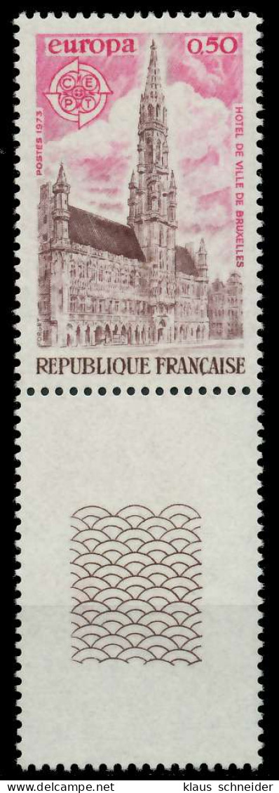 FRANKREICH 1973 Nr 1826 LFu Postfrisch SENKR PAAR X040502 - Unused Stamps