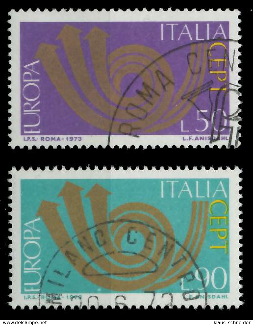 ITALIEN 1973 Nr 1409-1410 Gestempelt X040596 - 1971-80: Used
