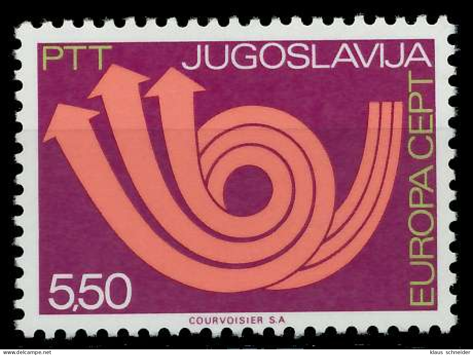 JUGOSLAWIEN 1973 Nr 1508 Postfrisch X0405AA - Ungebraucht