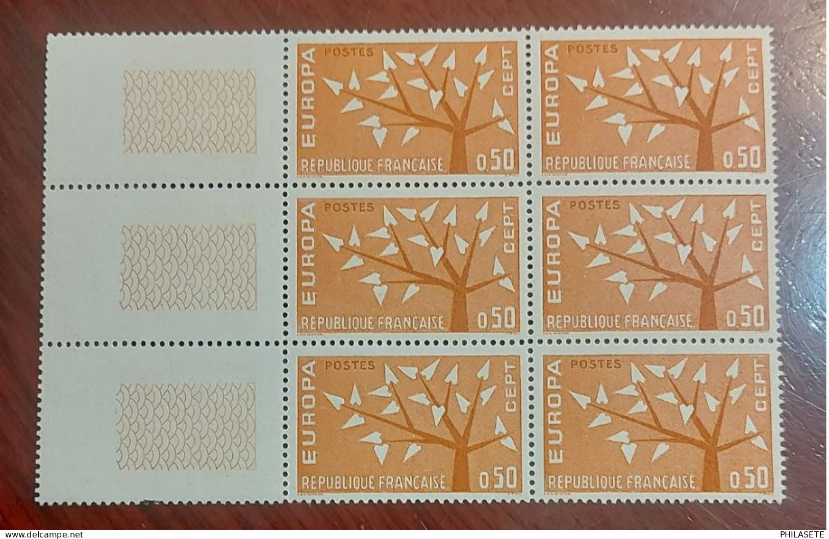 France Neufs Bloc De 6 Timbres 1962 N** YV N° 1359 EUROPA - Nuevos