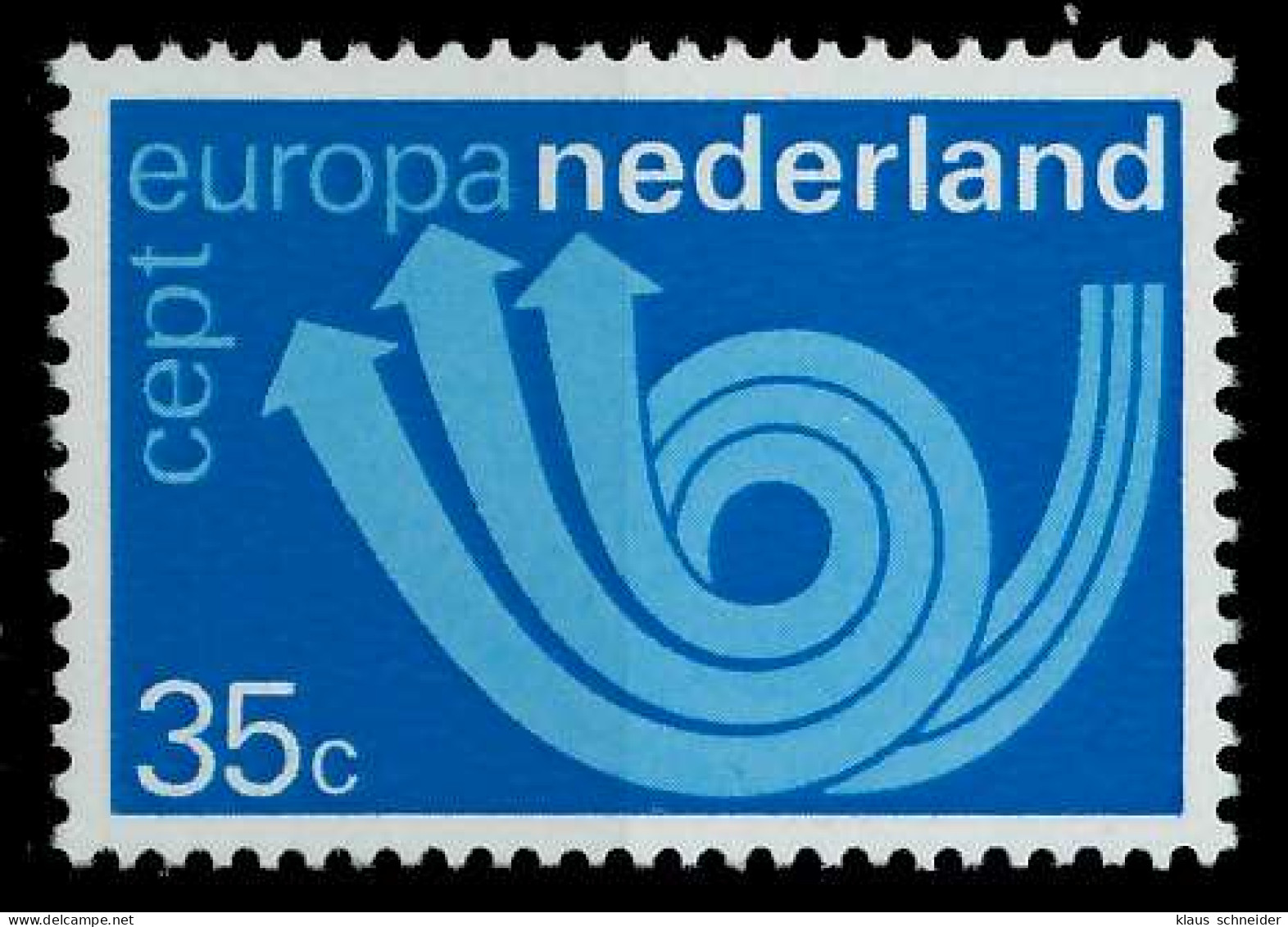 NIEDERLANDE 1973 Nr 1011 Postfrisch X04065A - Unused Stamps