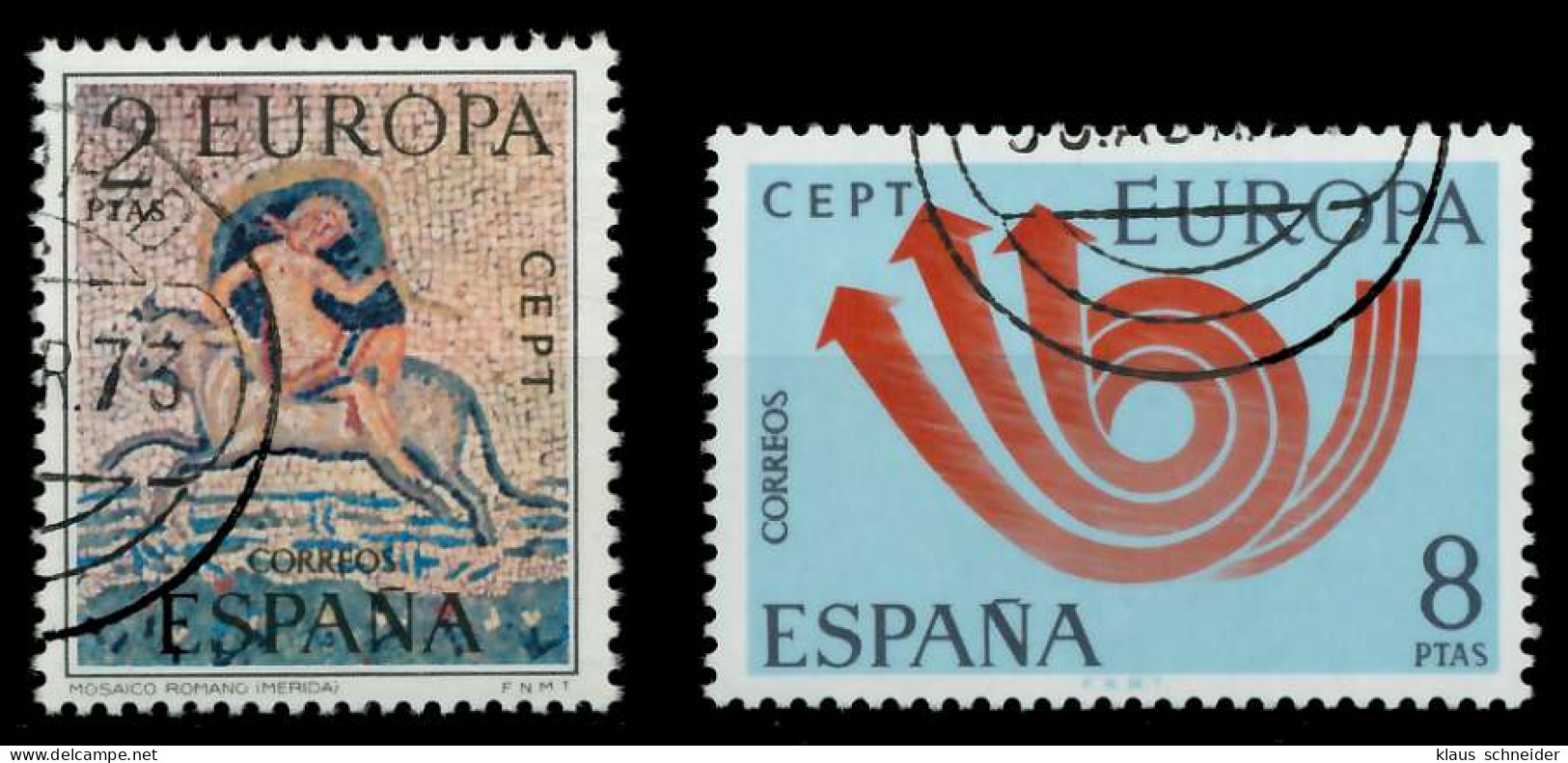 SPANIEN 1973 Nr 2020-2021 Gestempelt X040752 - Oblitérés