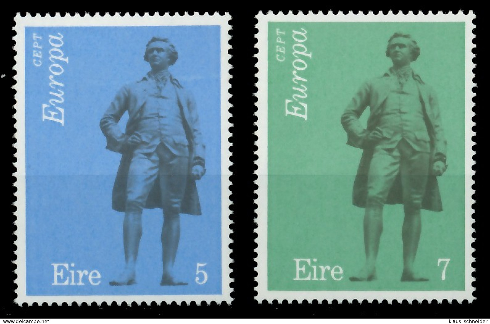 IRLAND 1974 Nr 302-303 Postfrisch SAC309E - Unused Stamps