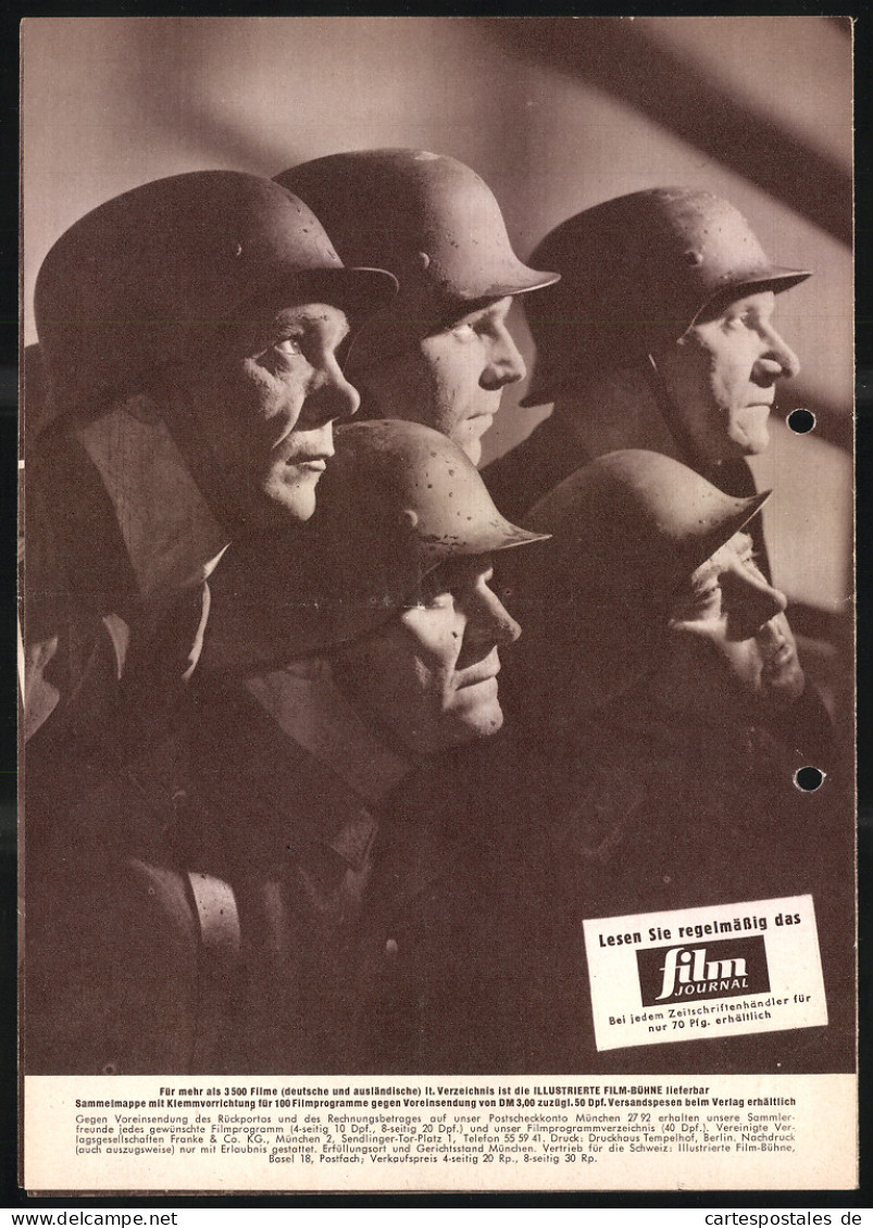 Filmprogramm IFB Nr. 05157, Strafbataillon 999, Sonja Ziemann, Georg Thomas, Regie: Harald Philipp, Krieg  - Riviste