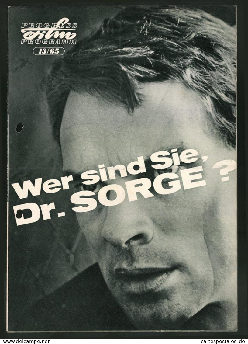 Filmprogramm PFP Nr. 13 /65, Wer Sind Sie, Dr. Sorge?, Thomas Holtzmann, Keiko Kishi, Regie: Yves Ciampi  - Zeitschriften